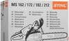 Бензопила Stihl MS 172, шина - 35 см(14"3